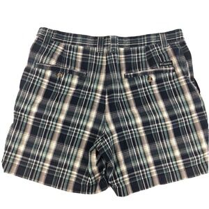 Columbia Sportswear Men's Blue Plaid Casual Golf Shorts Size 38 X‎ 9" Inseam